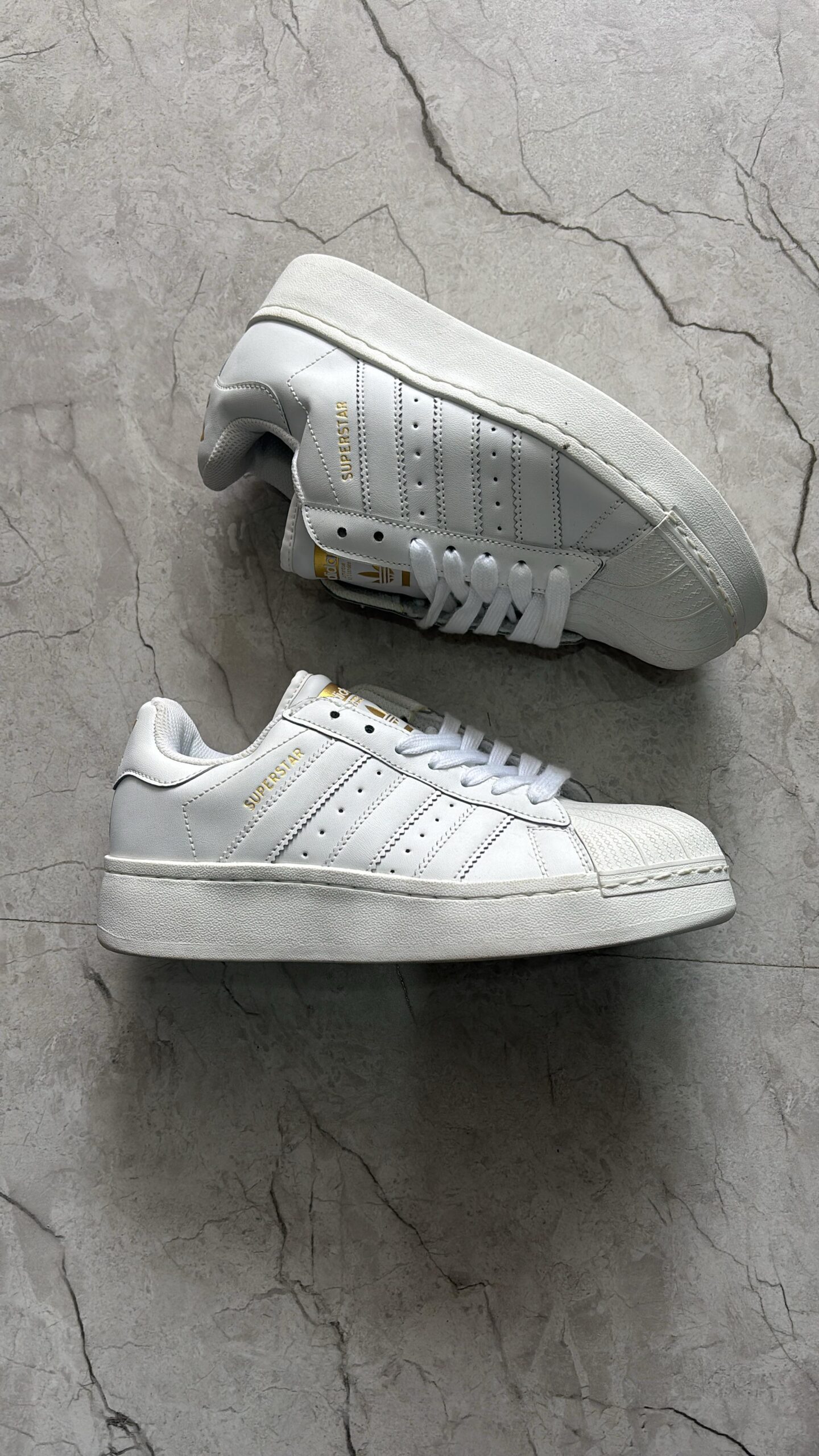 FIRST COPY Adidas superstar all shite big sole - Image 2