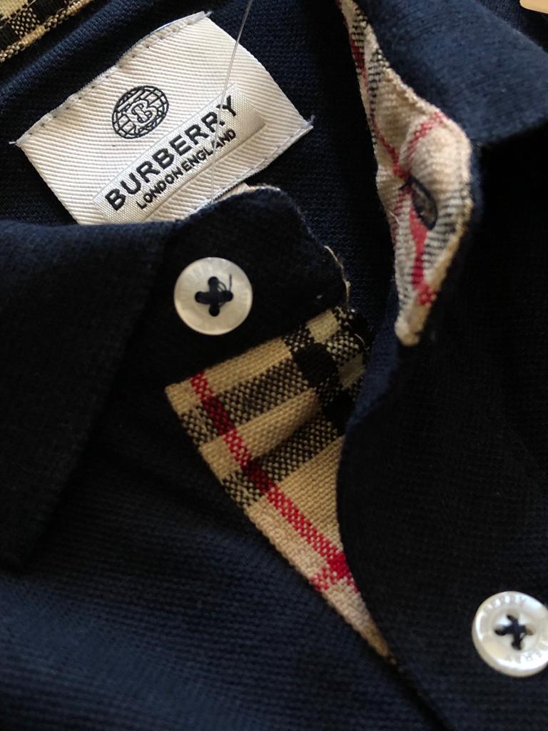 FIRST COPY BURBERRY PREMIUM COTTON LYCRA POLOS - Image 12