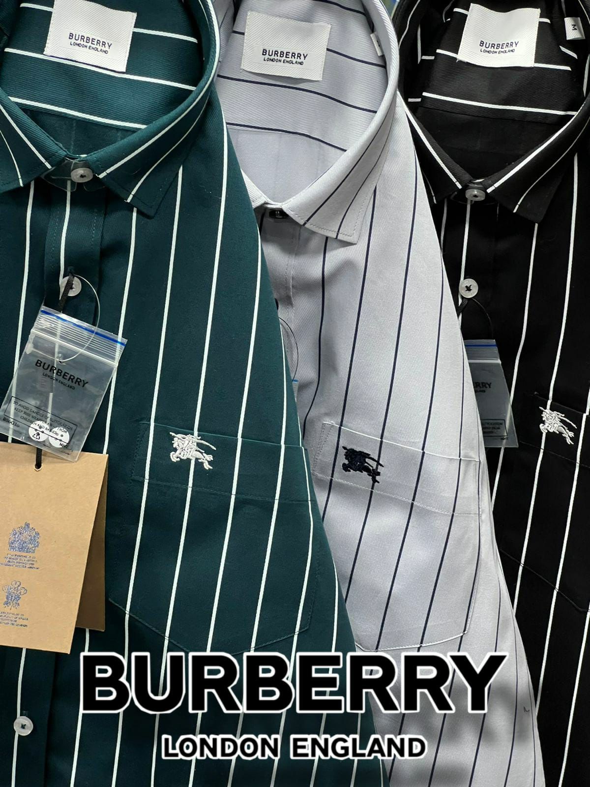 FIRST COPY BURBERRY PREMIUM QUALITY SHIRTS - Image 3