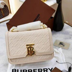 FIRST COPY Burberry TB Monogram Quilted Shoulder Bag