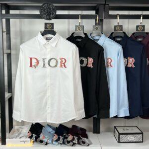FIRST COPY CHRISTIAN DIOR IMPORTED LYCRA FABRIC FULL SLEEVE SHIRT