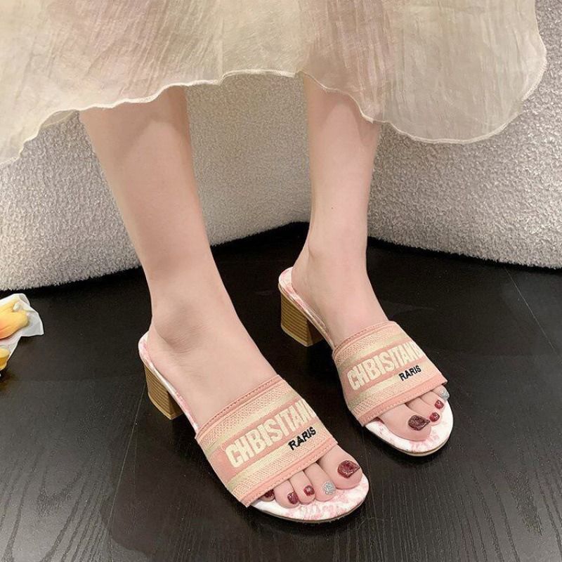 FIRST COPY Christian Dior Block Heels - Image 2