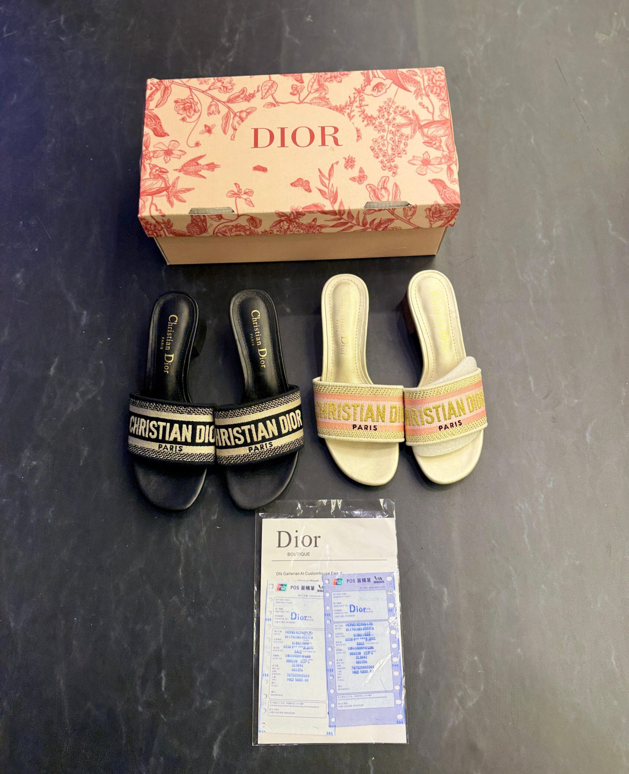 FIRST COPY Christian Dior Block Heels - Image 4