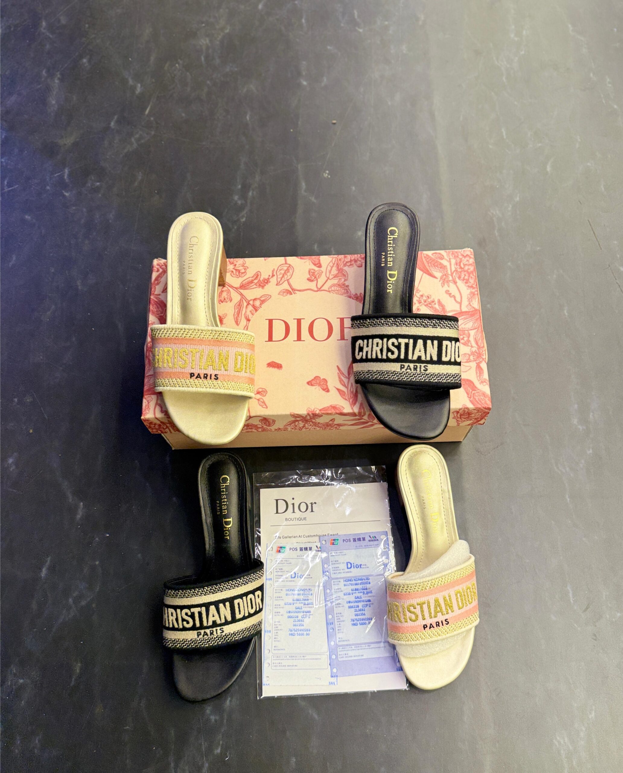 FIRST COPY Christian Dior Block Heels - Image 5