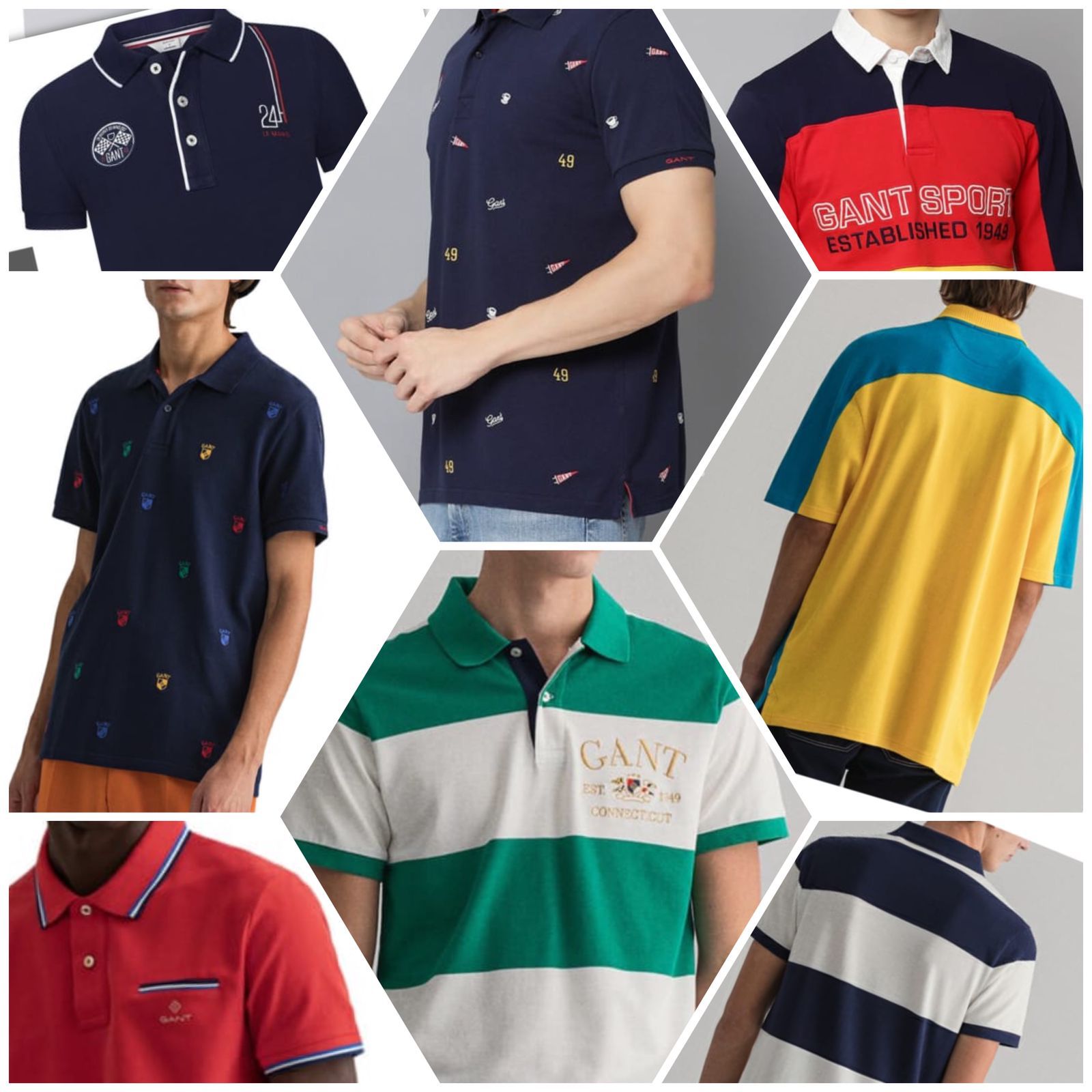 FIRST COPY GANT IMPORTED POLO LYCRAS YARNS - Image 4