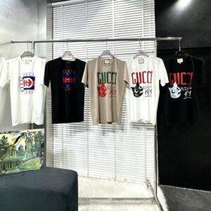 FIRST COPY GUCCI IMPORTED COTTON LYCRA CREW T-SHIRT