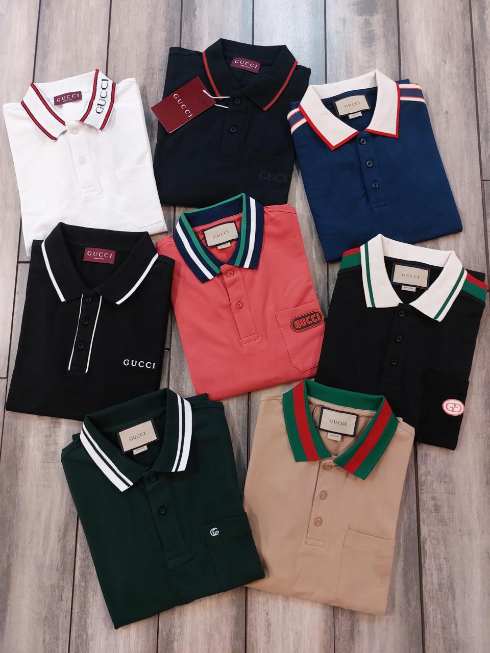 FIRST COPY GUCCI IMPORTED QUALITY EXCLUSIVE POLO TEES