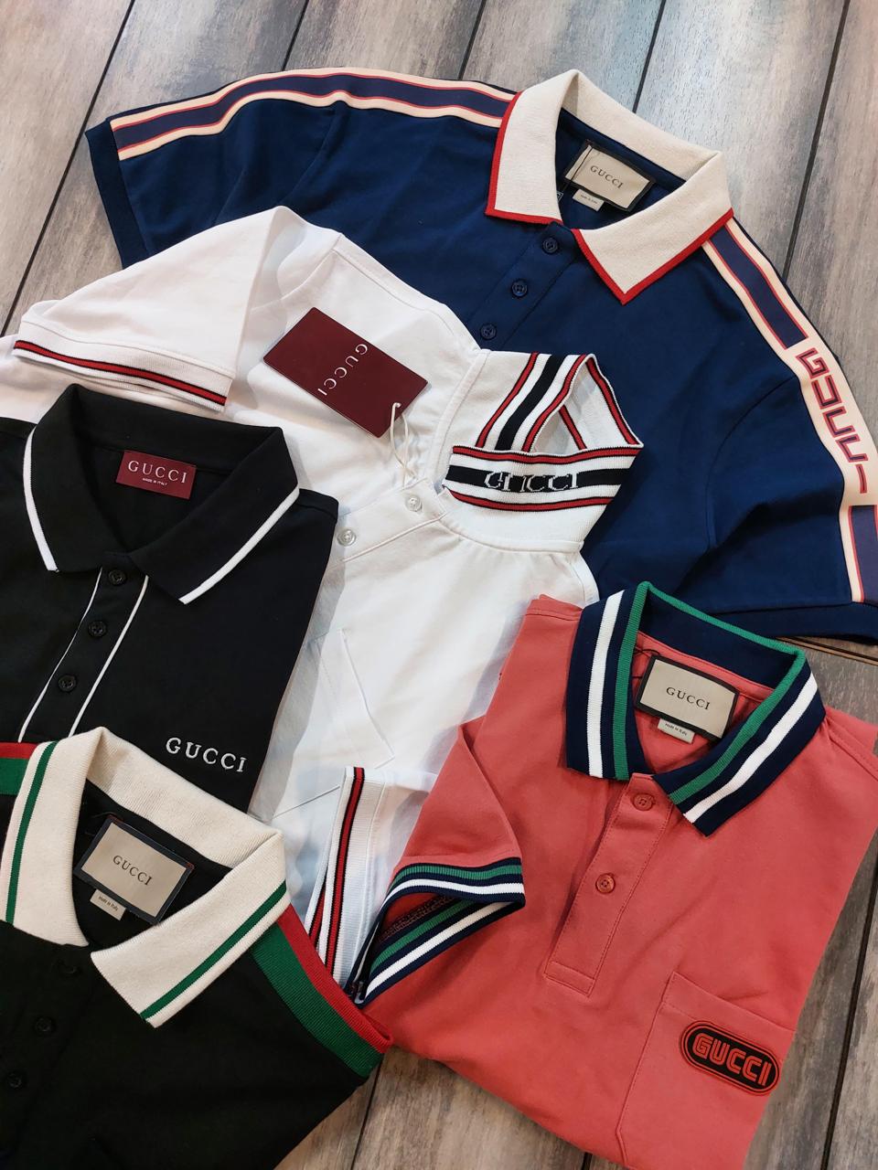 FIRST COPY GUCCI IMPORTED QUALITY EXCLUSIVE POLO TEES - Image 12