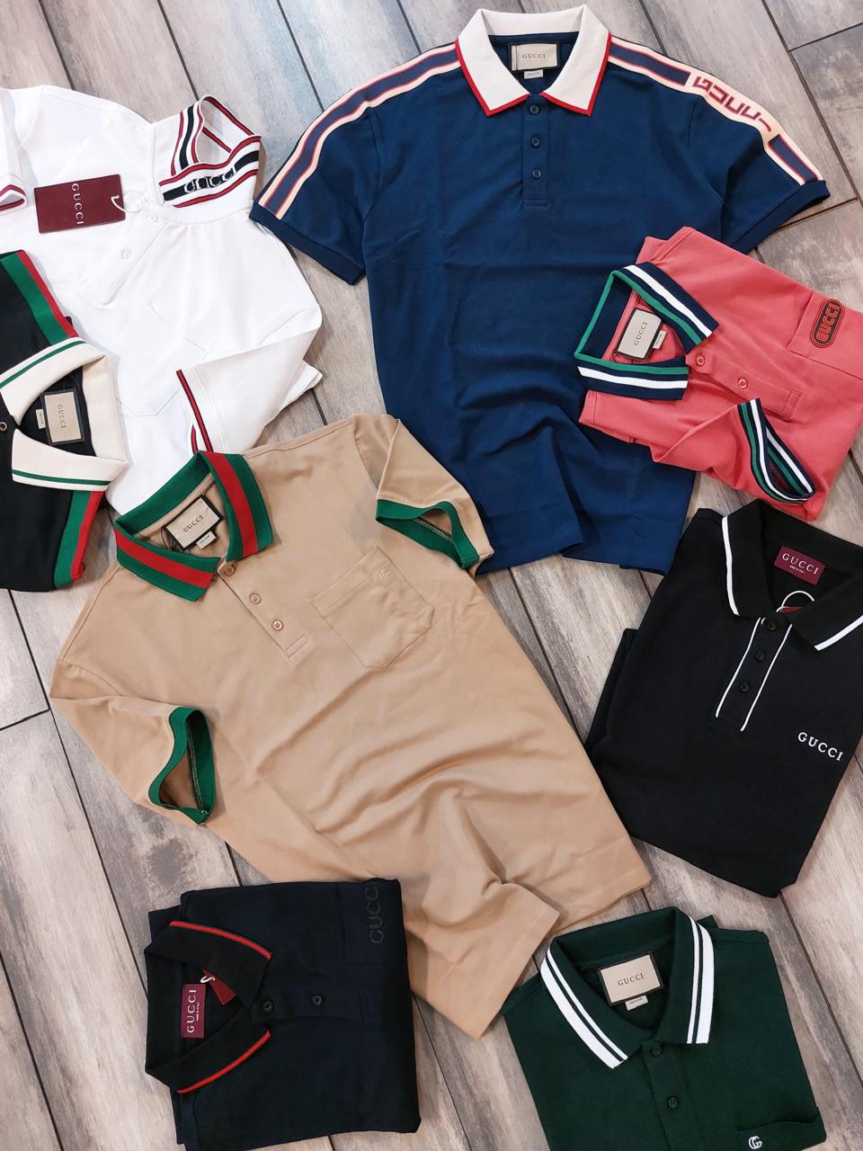 FIRST COPY GUCCI IMPORTED QUALITY EXCLUSIVE POLO TEES - Image 13