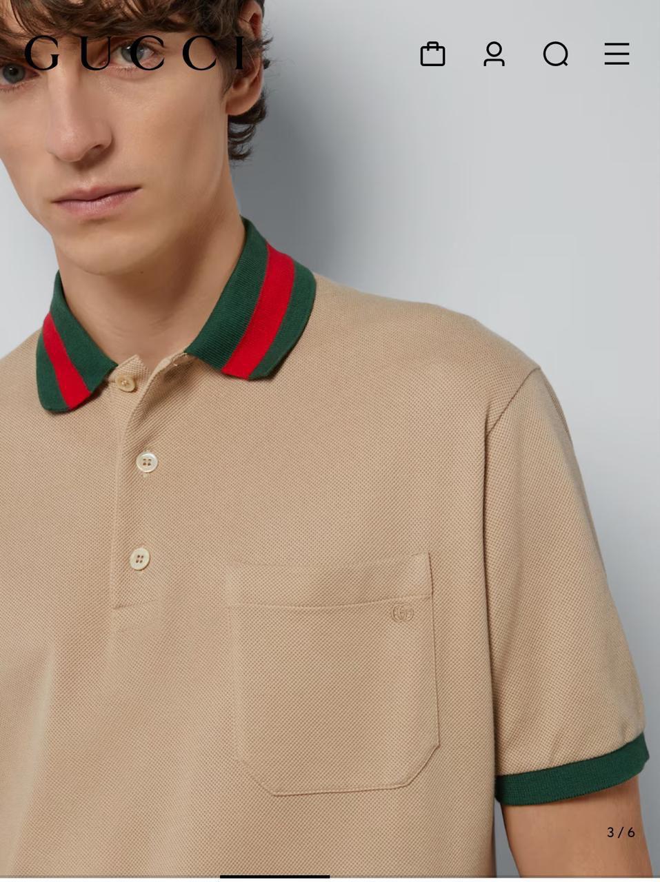 FIRST COPY GUCCI IMPORTED QUALITY EXCLUSIVE POLO TEES - Image 21