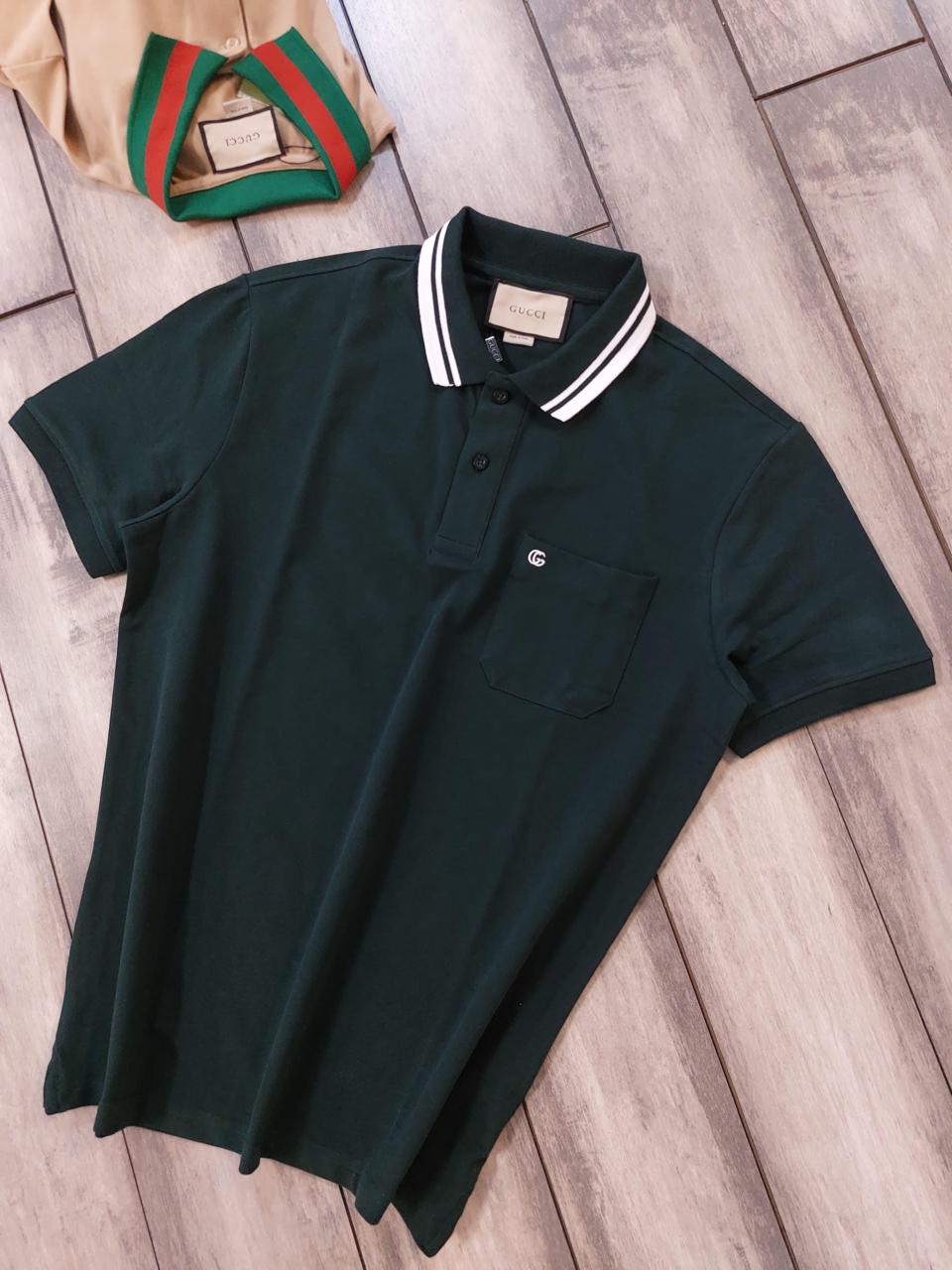 FIRST COPY GUCCI IMPORTED QUALITY EXCLUSIVE POLO TEES - Image 3