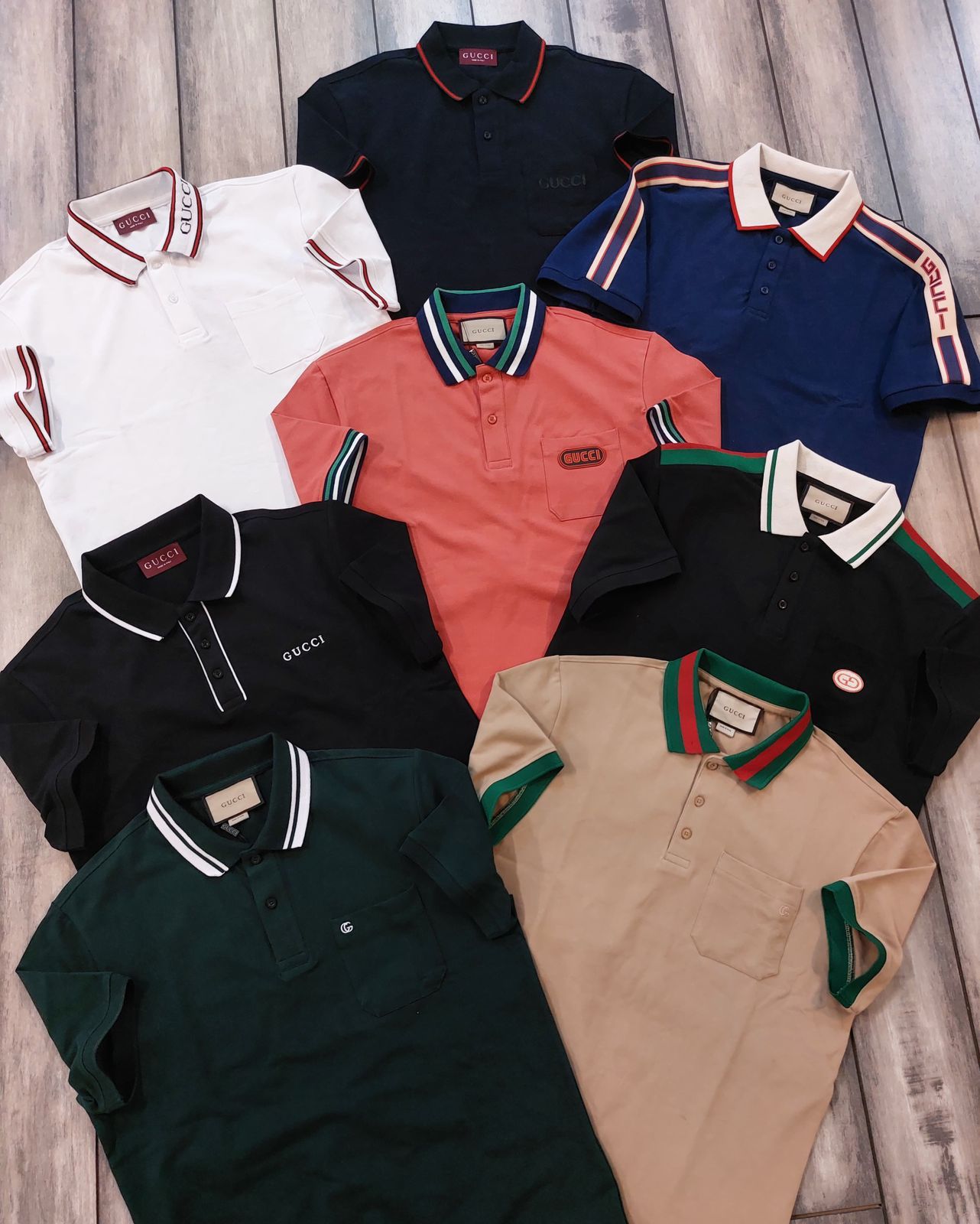 FIRST COPY GUCCI IMPORTED QUALITY EXCLUSIVE POLO TEES - Image 30