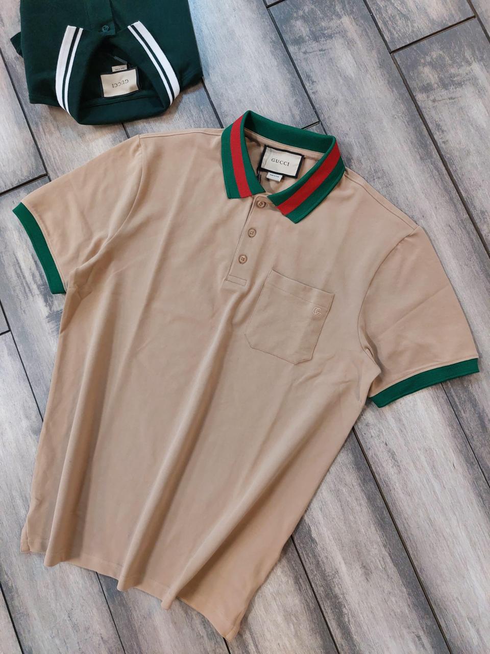 FIRST COPY GUCCI IMPORTED QUALITY EXCLUSIVE POLO TEES - Image 4