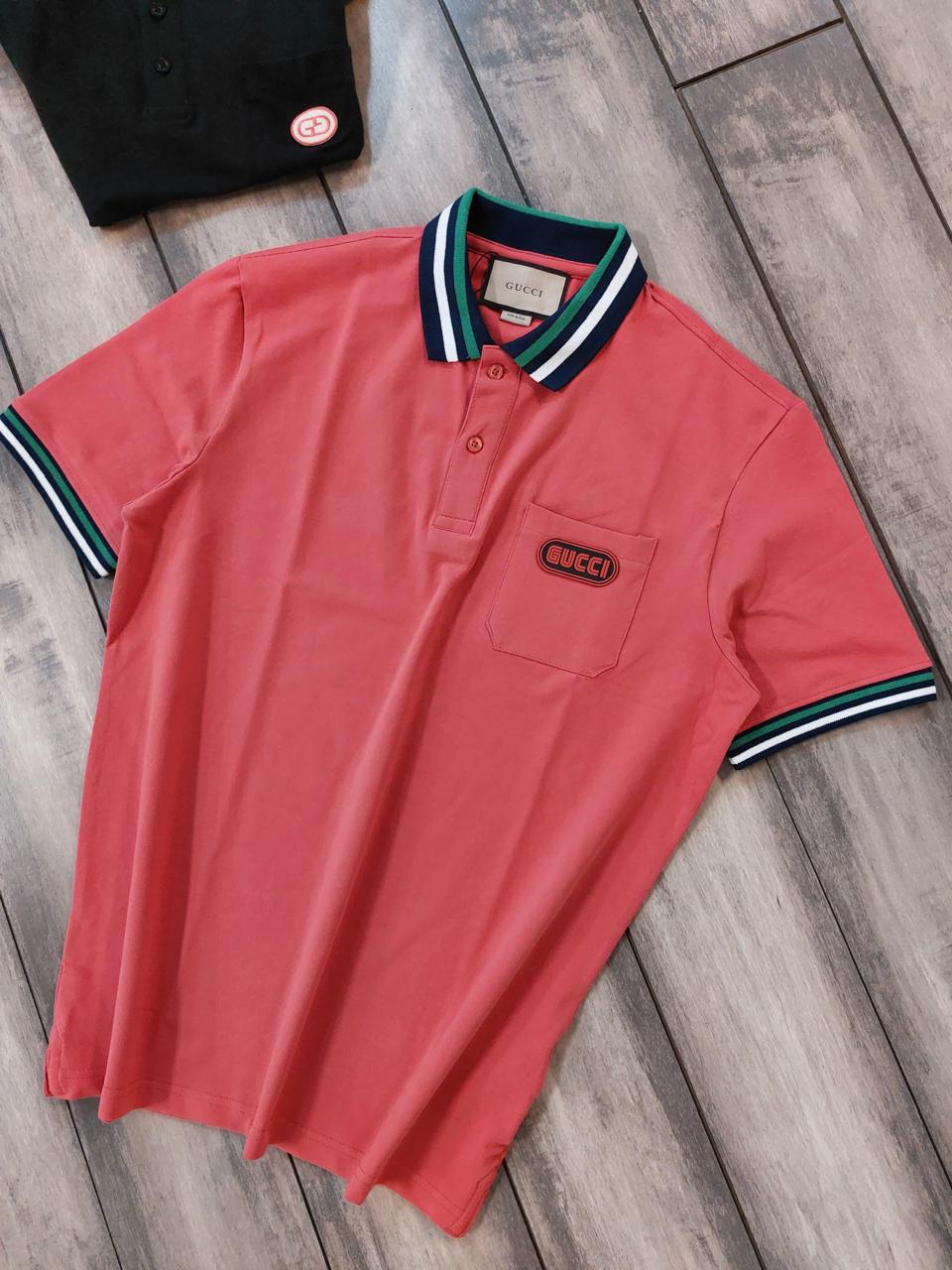 FIRST COPY GUCCI IMPORTED QUALITY EXCLUSIVE POLO TEES - Image 5