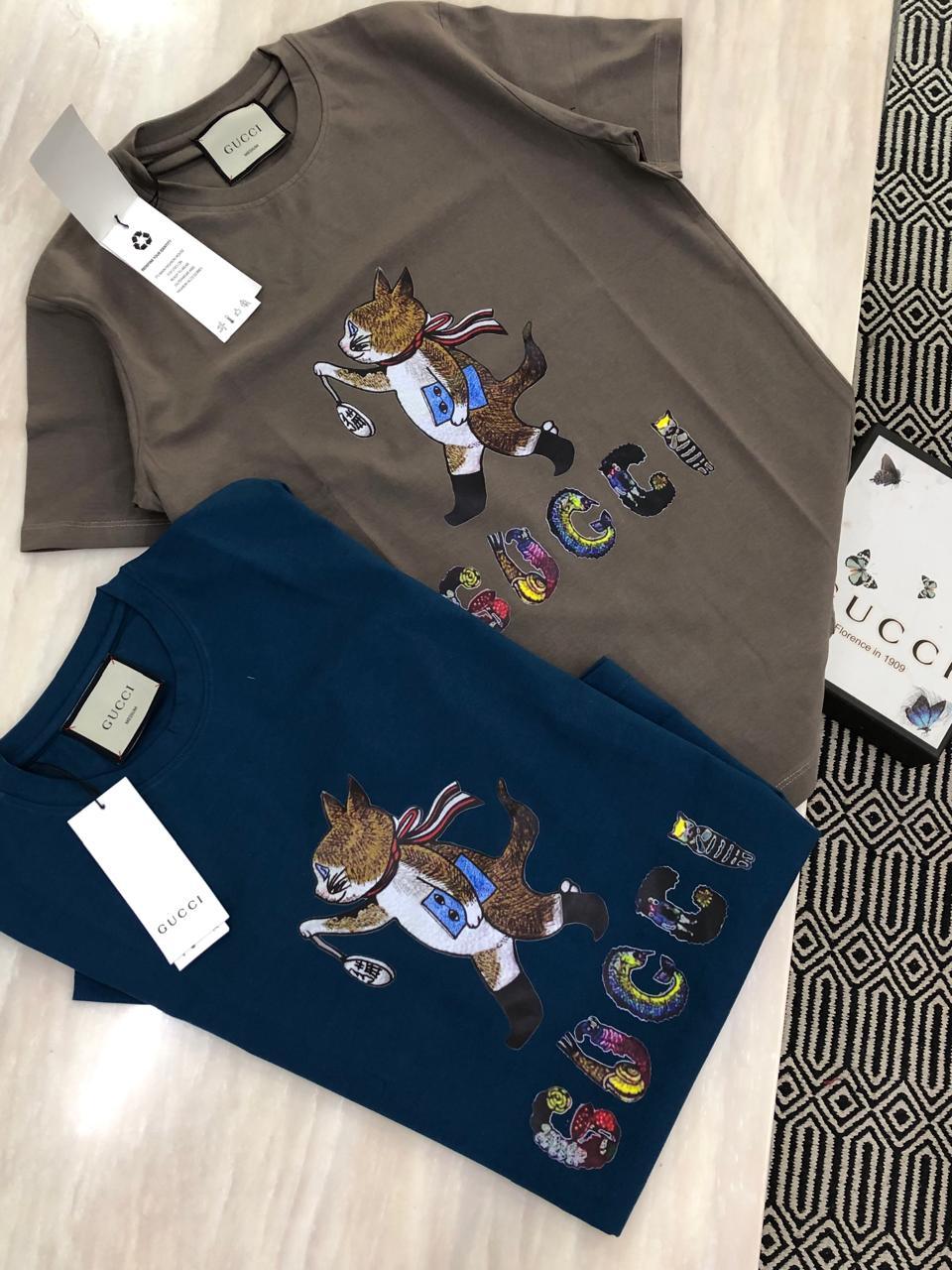 FIRST COPY GUCCI VERY PREMIUM ROUND NECKS T-SHIRT - Image 7