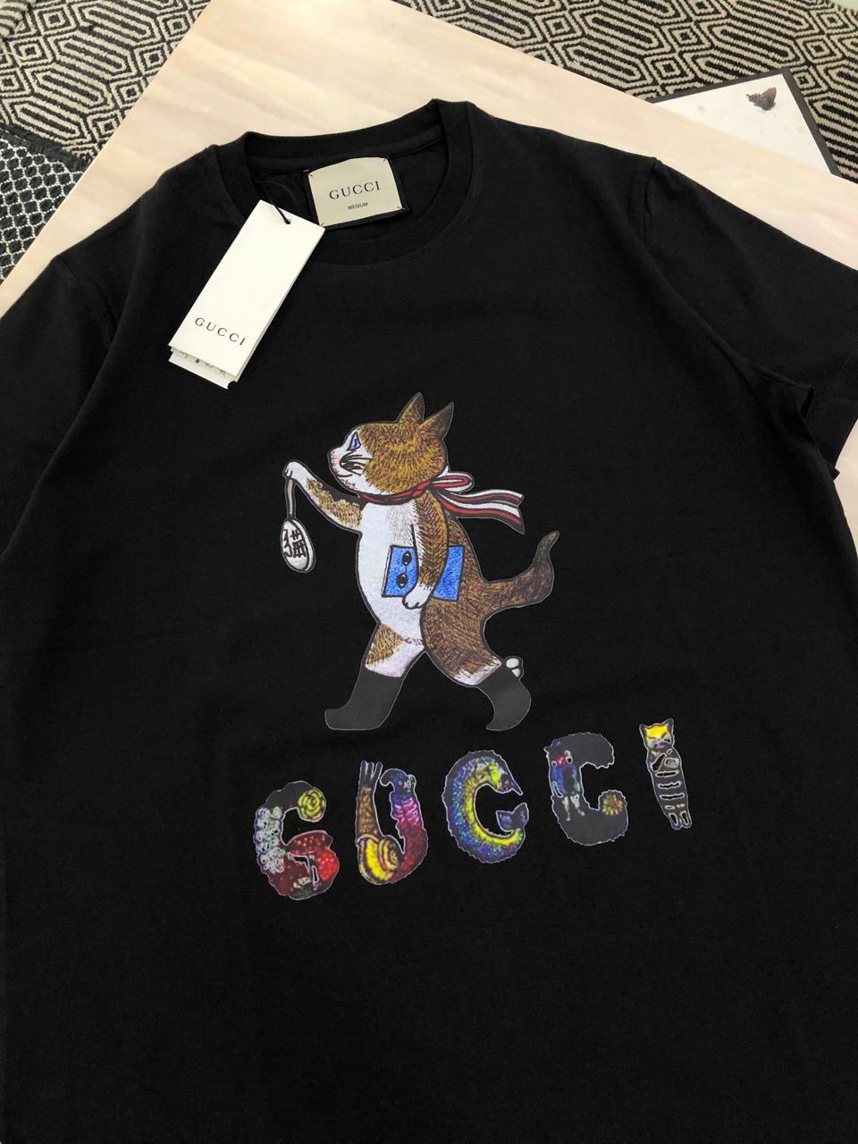 FIRST COPY GUCCI VERY PREMIUM ROUND NECKS T-SHIRT - Image 8