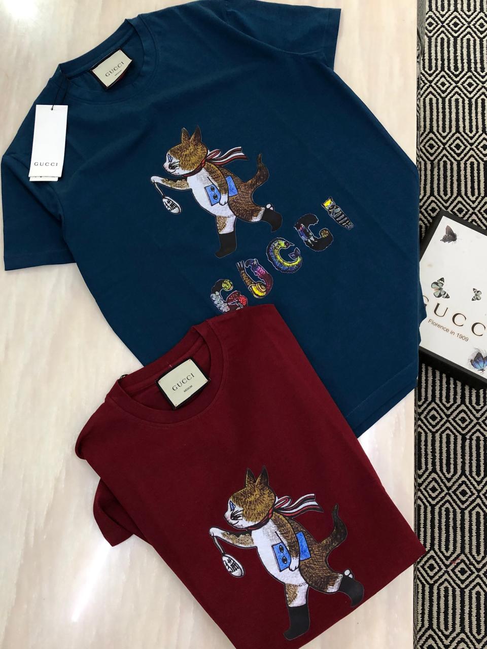 FIRST COPY GUCCI VERY PREMIUM ROUND NECKS T-SHIRT - Image 9