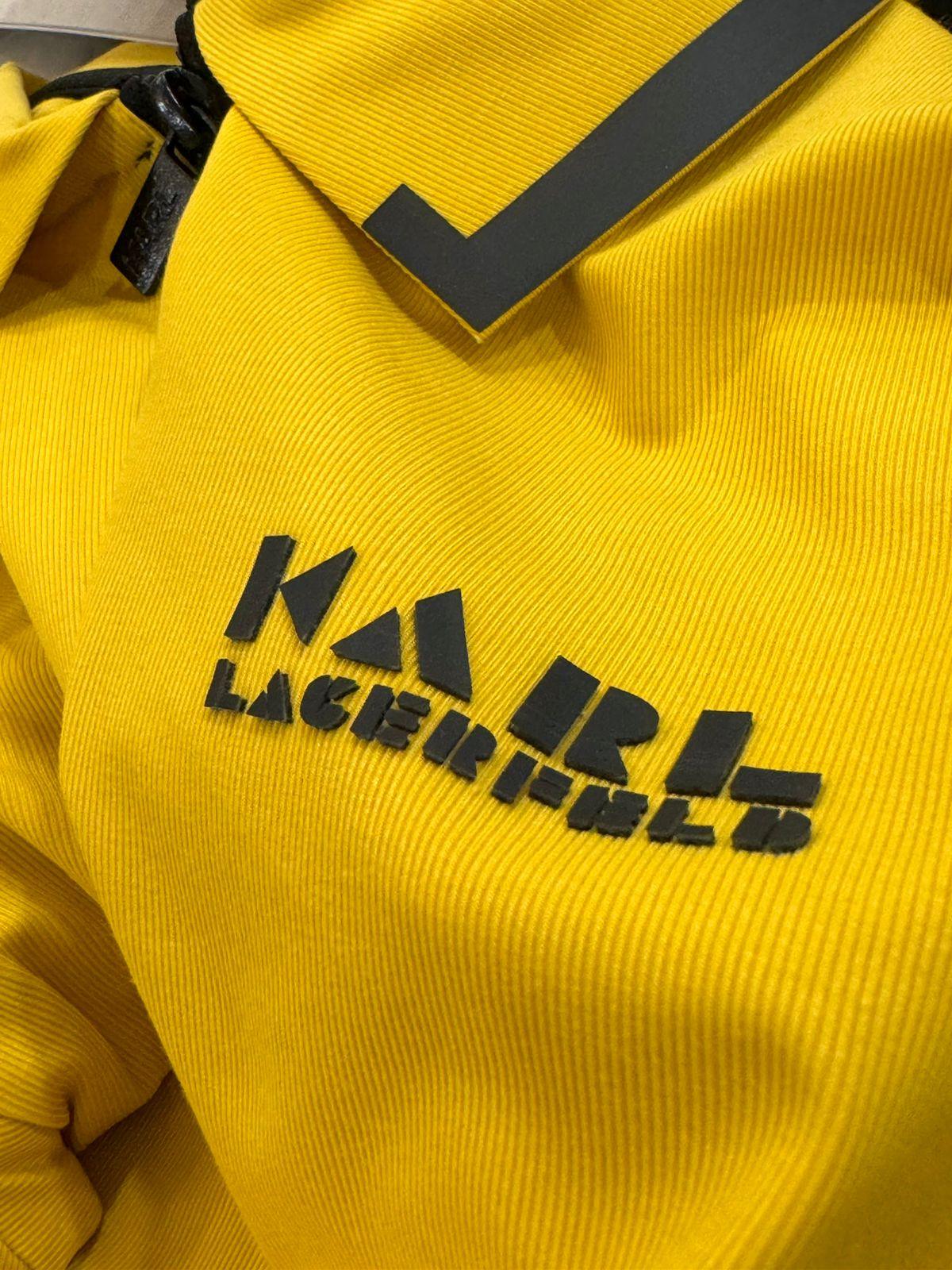 FIRST COPY KARL LAGERFELD COTTON FABRIC POLOS T-SHIRT FOR MEN - Image 3