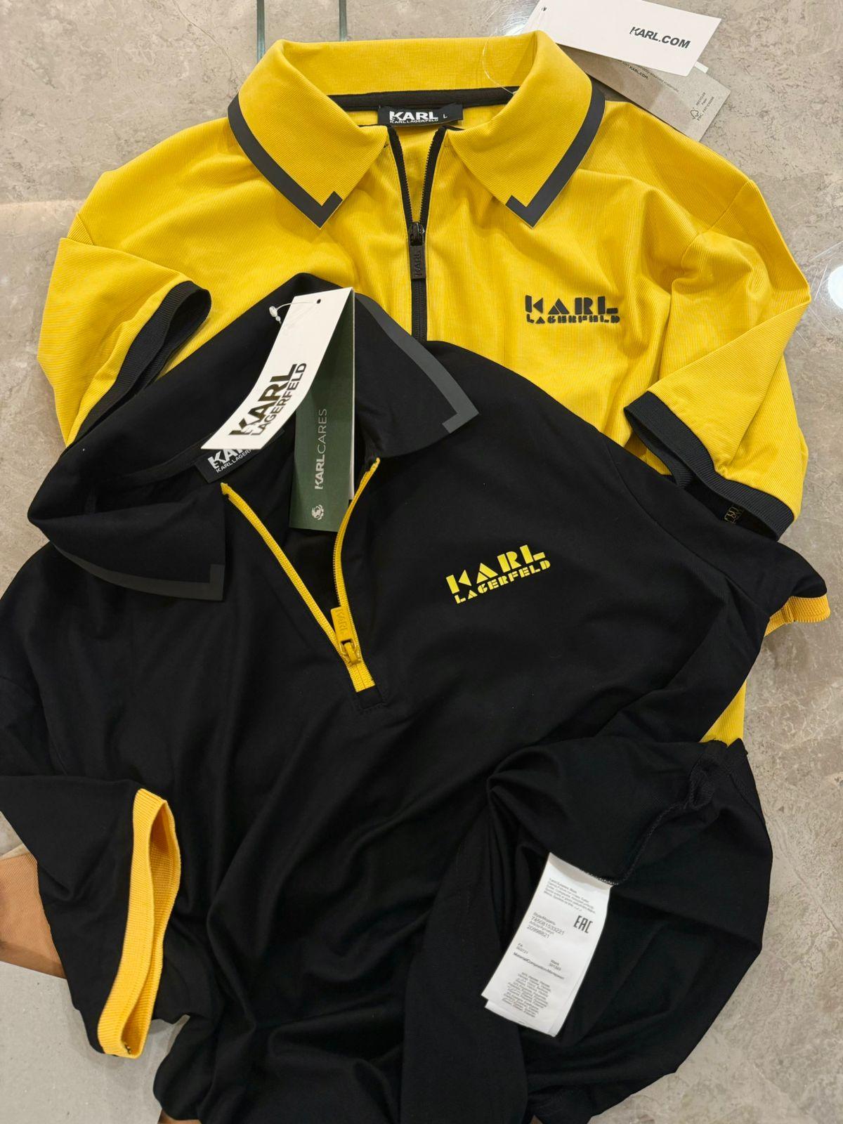 FIRST COPY KARL LAGERFELD COTTON FABRIC POLOS T-SHIRT FOR MEN - Image 6