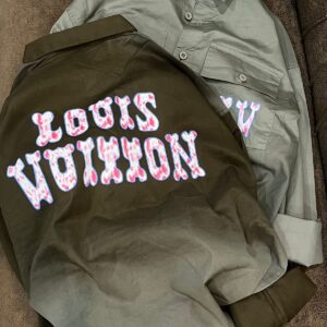 FIRST COPY LOUIS VUITTON DROP SHOULDER CARGO STYLE SHIRT
