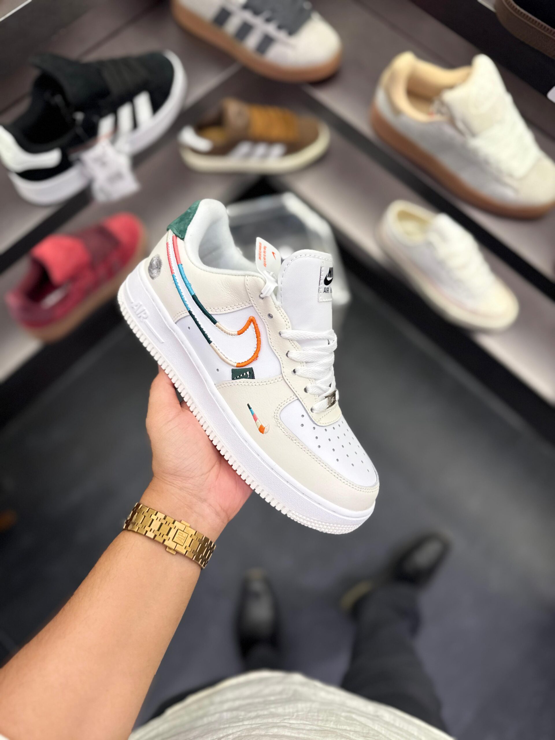 FIRST COPY NIKE AIRFORCE ALL PETALS UNITED WHITE - Image 2