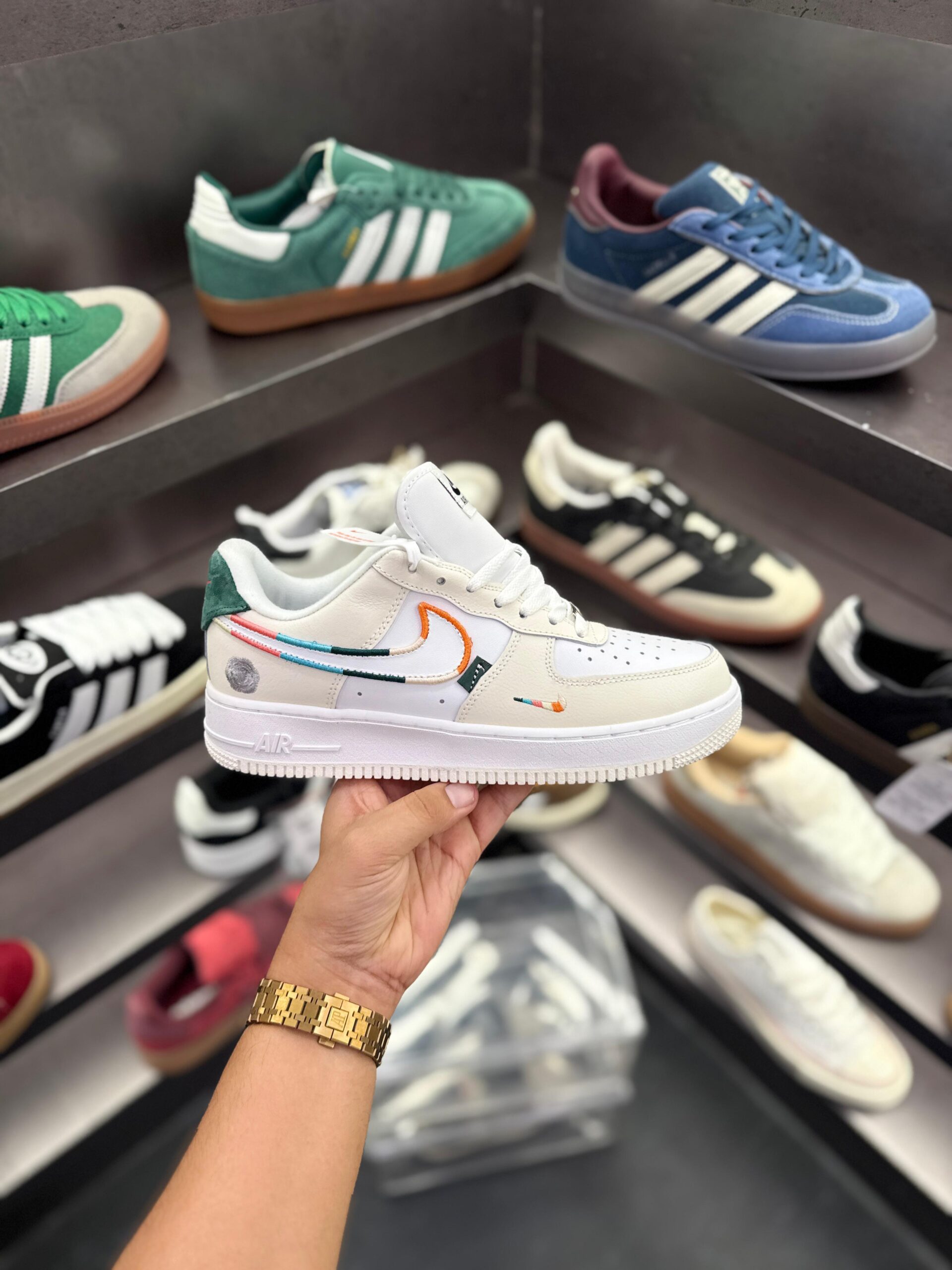 FIRST COPY NIKE AIRFORCE ALL PETALS UNITED WHITE - Image 3