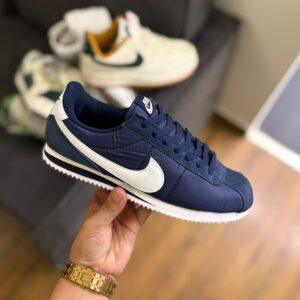 FIRST COPY NIKE CORTEZ NYLON NAVY FOR MEN