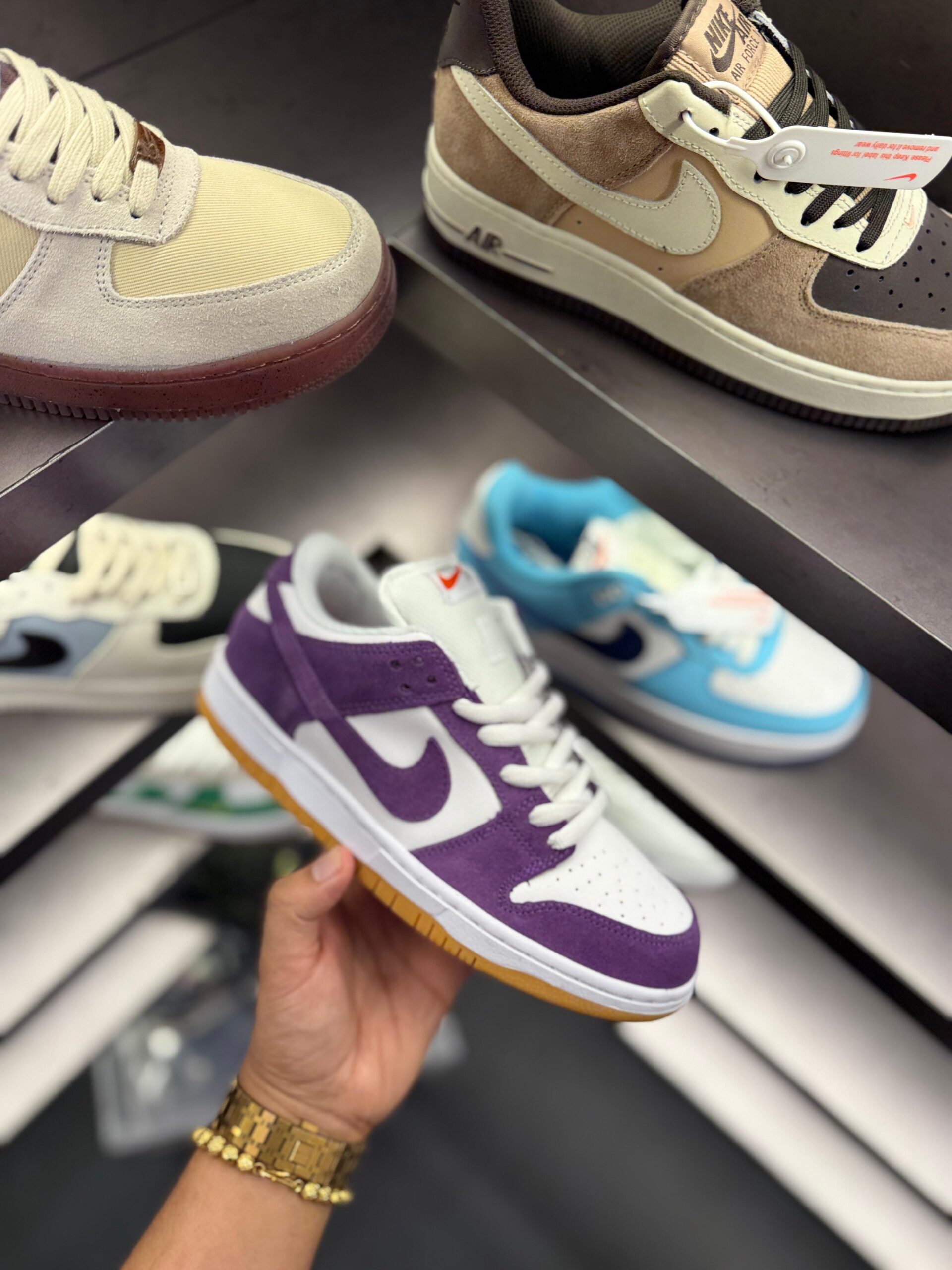 FIRST COPY NIKE DUNK LOW COURT PURPLE