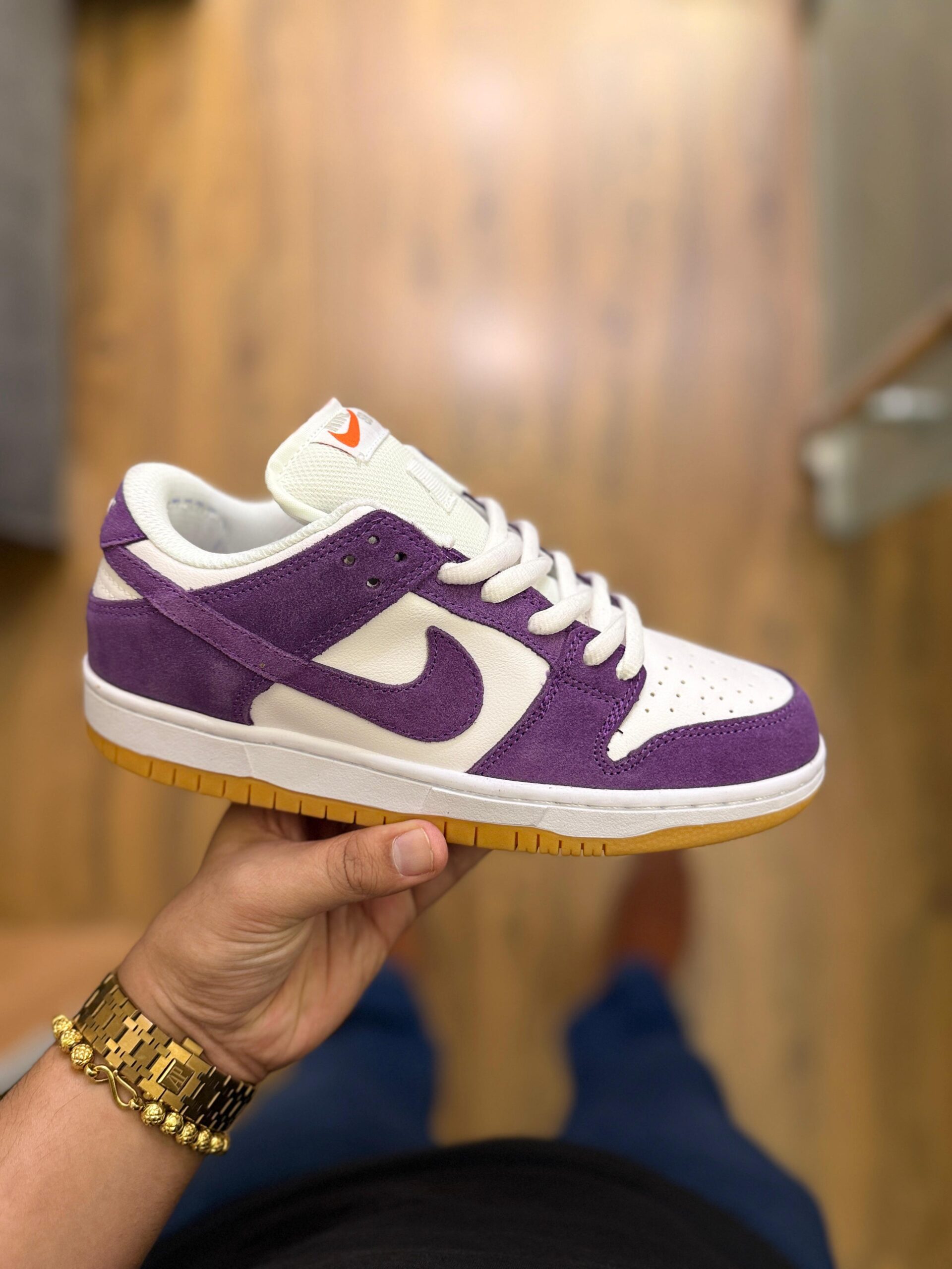 FIRST COPY NIKE DUNK LOW COURT PURPLE - Image 2