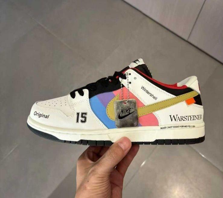 FIRST COPY NIKE SB DUNK CUSTOM 2025 WARSTEINER SHOES FOR MEN - Image 6