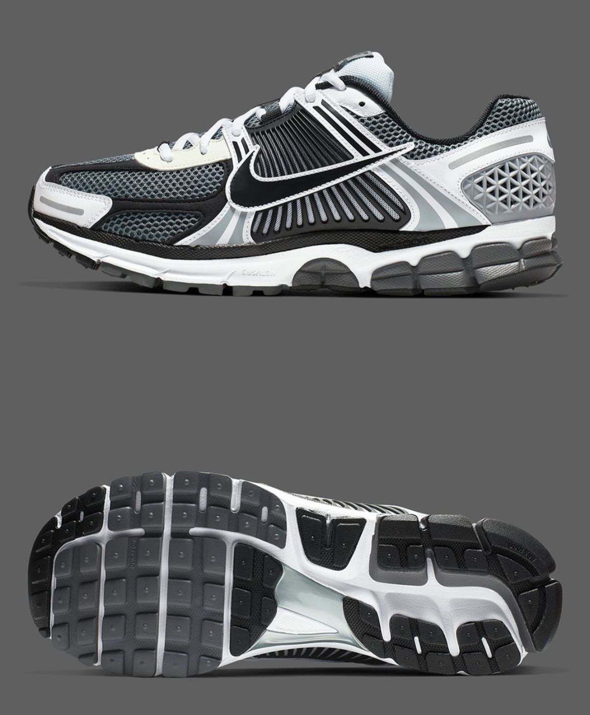 FIRST COPY NIKE ZOOM VOMERO SUMMIT BLACK DARK GREY SHOES - Image 4