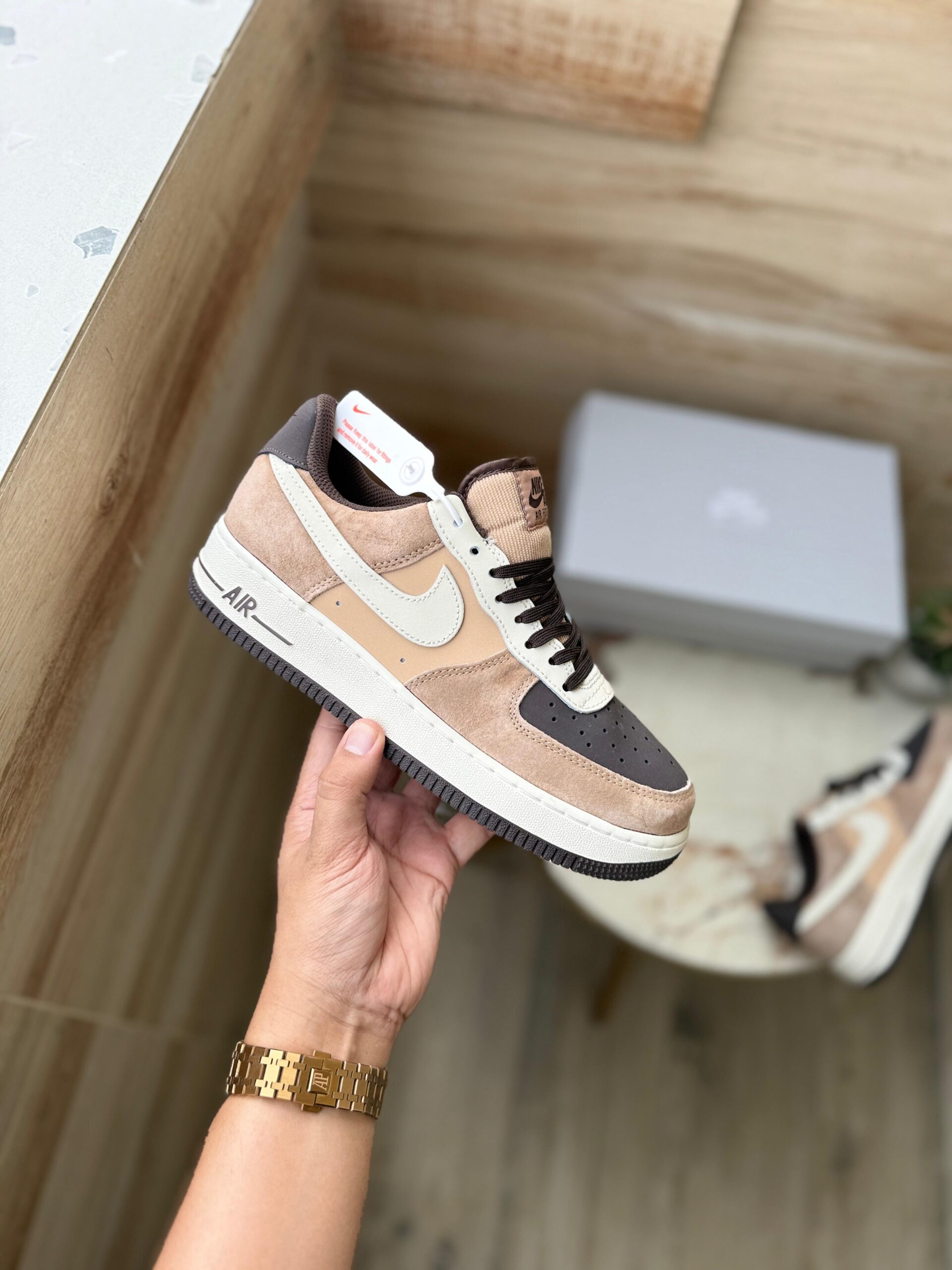 FIRST COPY Nike AIRFORCE hemp coconut milk - Image 2