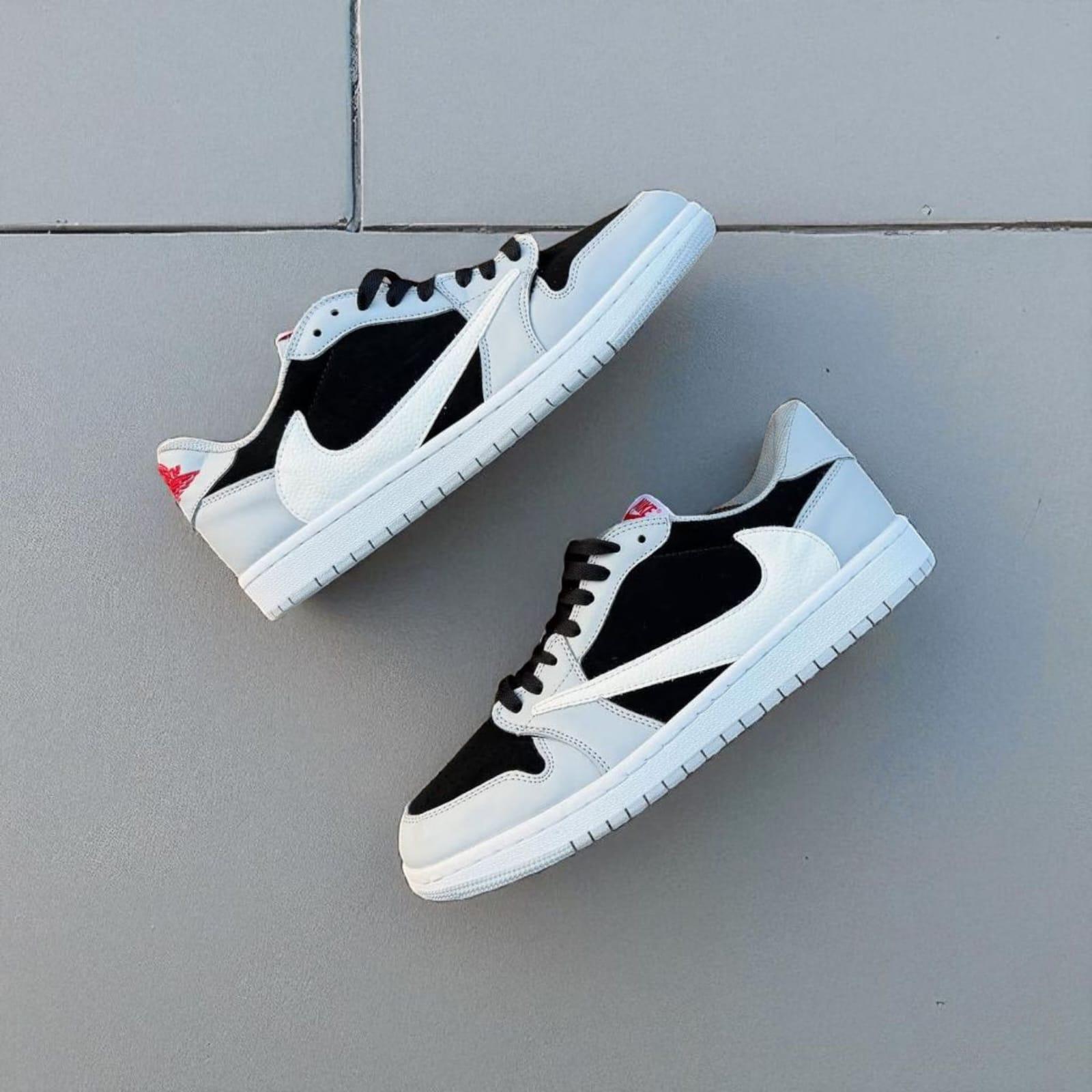 FIRST COPY Nike Air Jordan Travis Scott Low Black/Grey for-unisex - Image 3