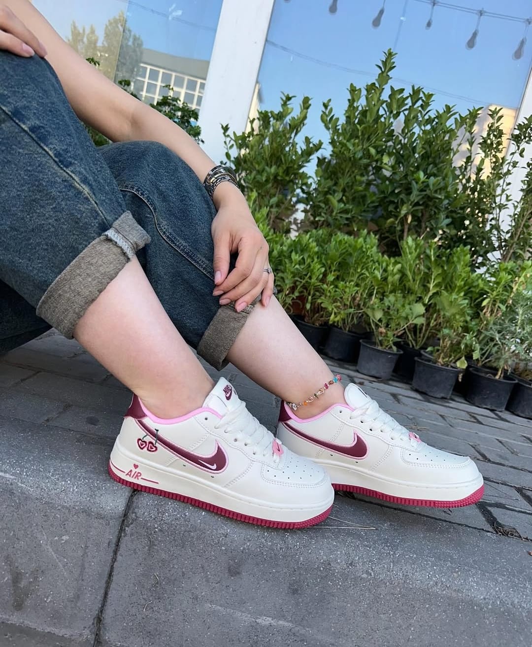 FIRST COPY Nike Airforce 1 Low Valentine's For Women - Image 5