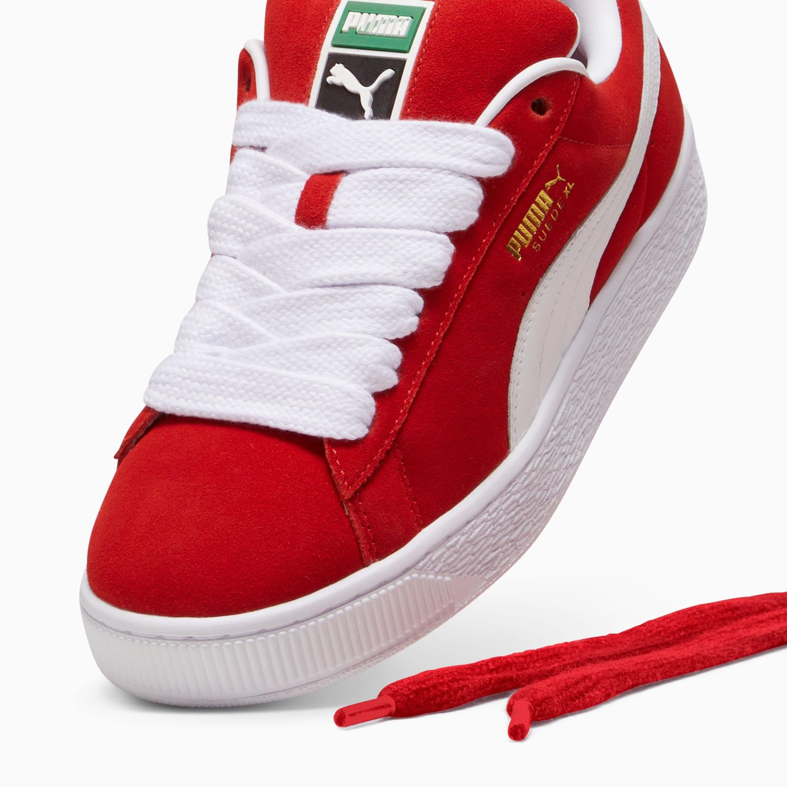 FIRST COPY PUMA CLASSIC SUEDE XL RED - Image 5