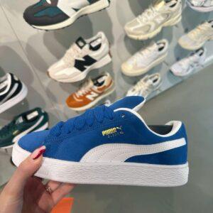 FIRST COPY PUMA CLASSIC XL SUEDE SKY BLUE SHOES FOR MEN