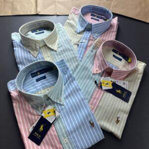FIRST COPY RALPH LAUREN OXFORD COTTON STRIPE SHIRT