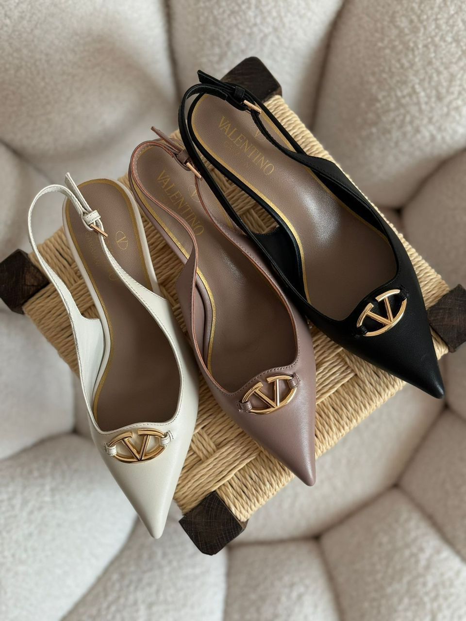 FIRST COPY VALENTINO SLINGBACK HEELS