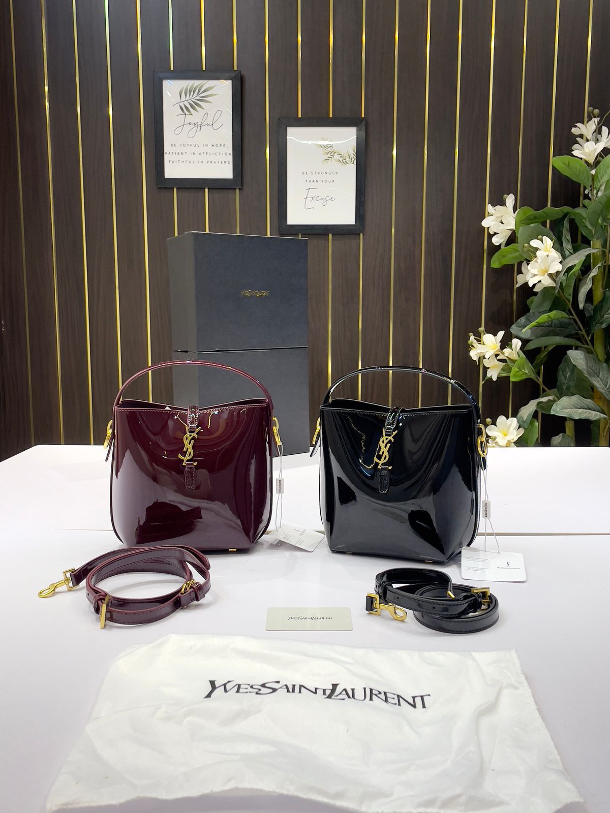 FIRST COPY YSL BUCKET BAG - Image 4
