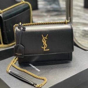 FIRST COPY YSL Saint Laurent Sunset Medium Chain Shoulder Bag