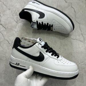 Nike airforce originals white black sole shoes for men