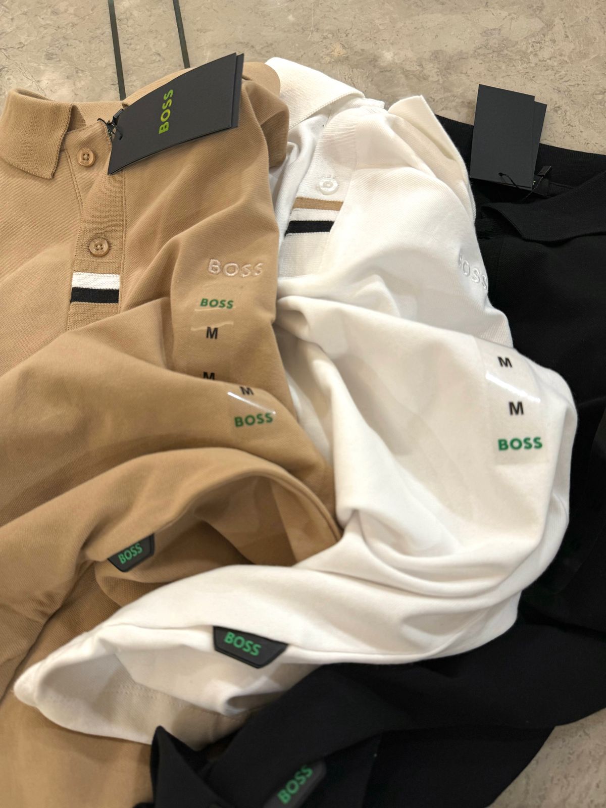 FIRST COPY HUGO BOSS EXCLUSIVE LYCRA POLOS - Image 2