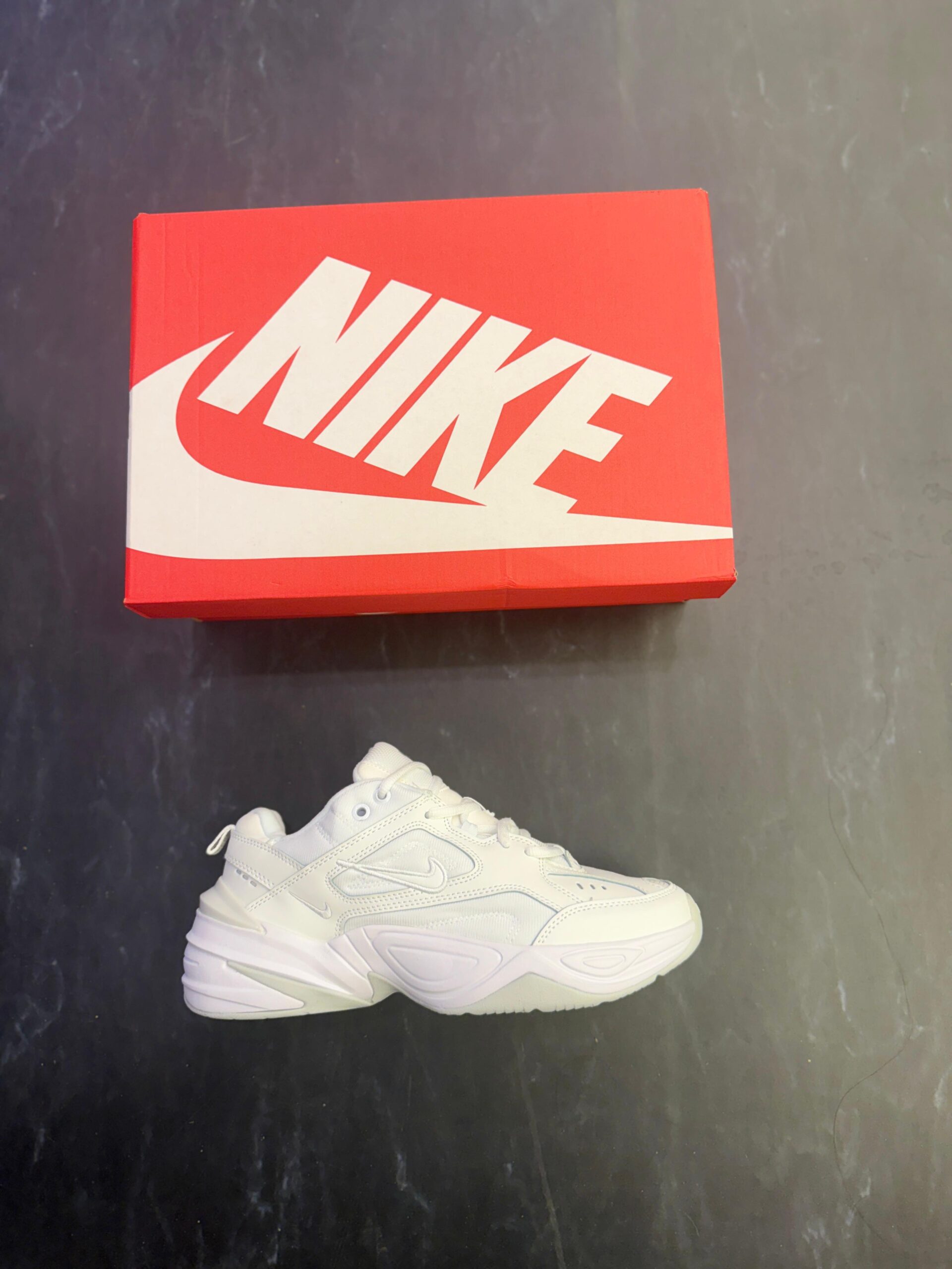 FIRST COPY NIKE MK2 TEKNO TRIPPLE WHITE EDTN SHOES - Image 2