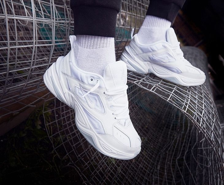 FIRST COPY NIKE MK2 TEKNO TRIPPLE WHITE EDTN SHOES - Image 5