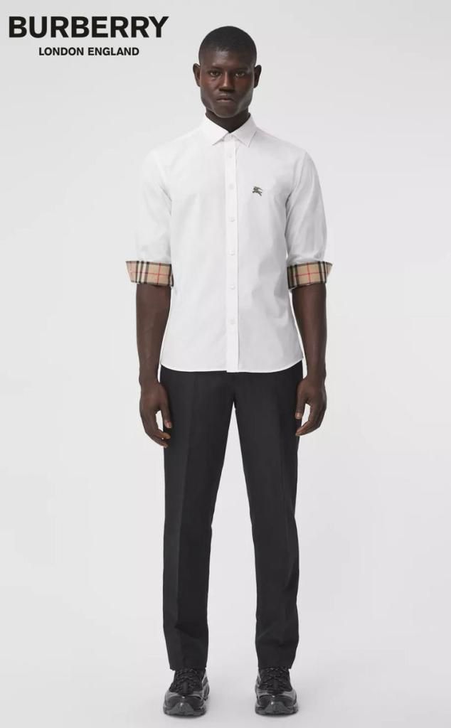 FIRST COPY BURBERRY EXCLUSIVE COTTON FABRIC SHIRTS - Image 3