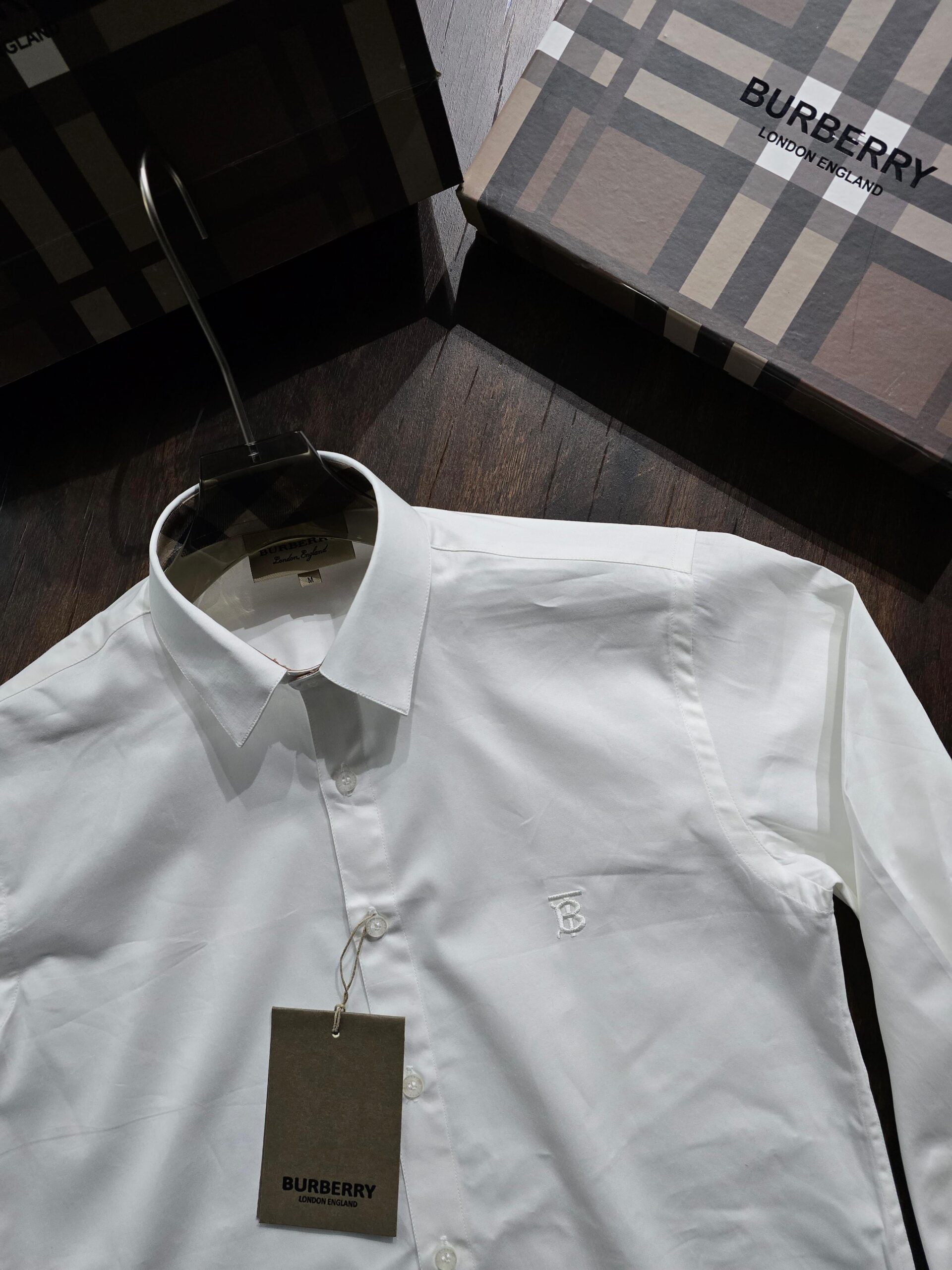 FIRST COPY BURBERRY EXCLUSIVE COTTON FABRIC SHIRTS - Image 5