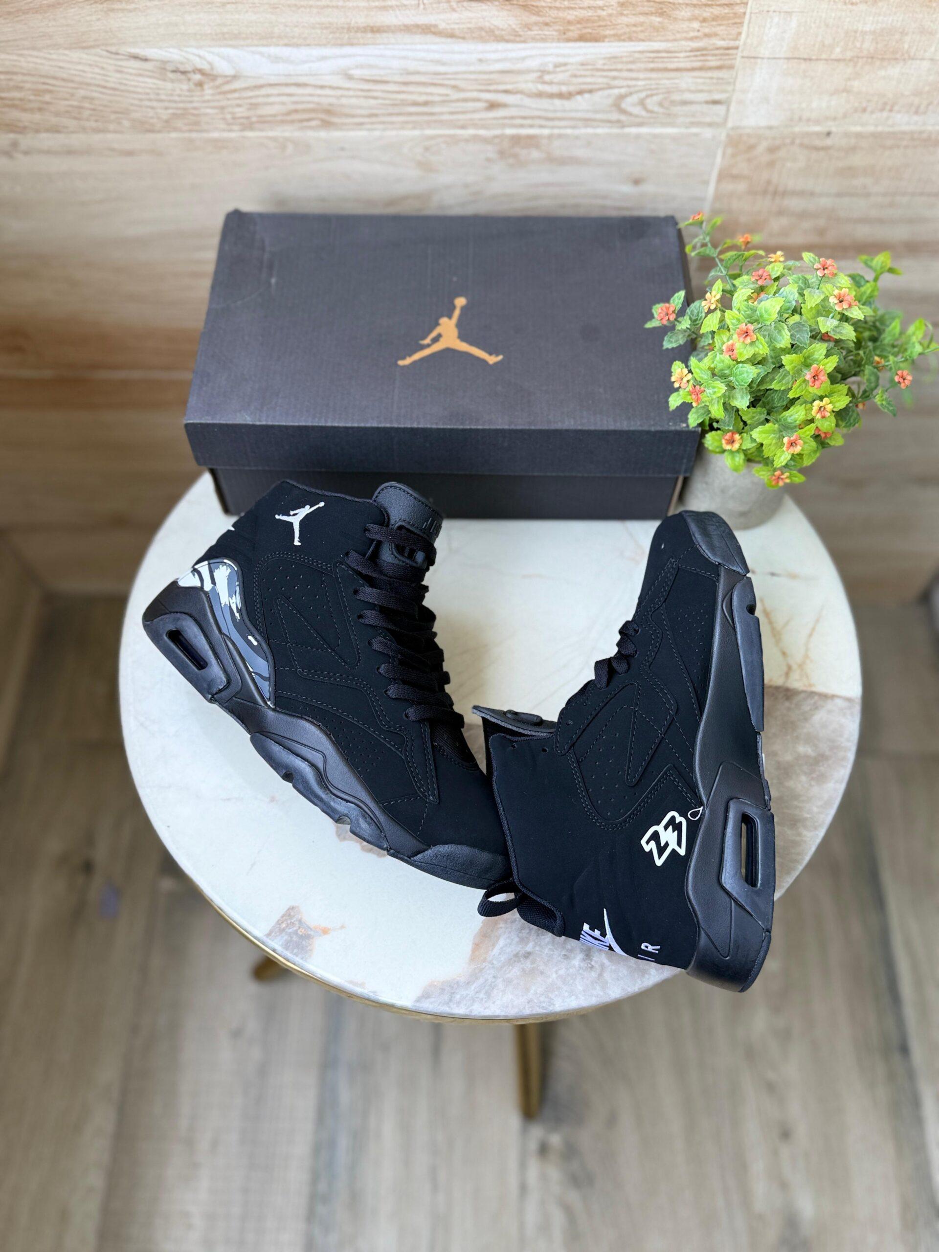 FIRST COPY AIR JORDANS 6 JUMPMAN MVP BLACK FOR MEN - Image 4