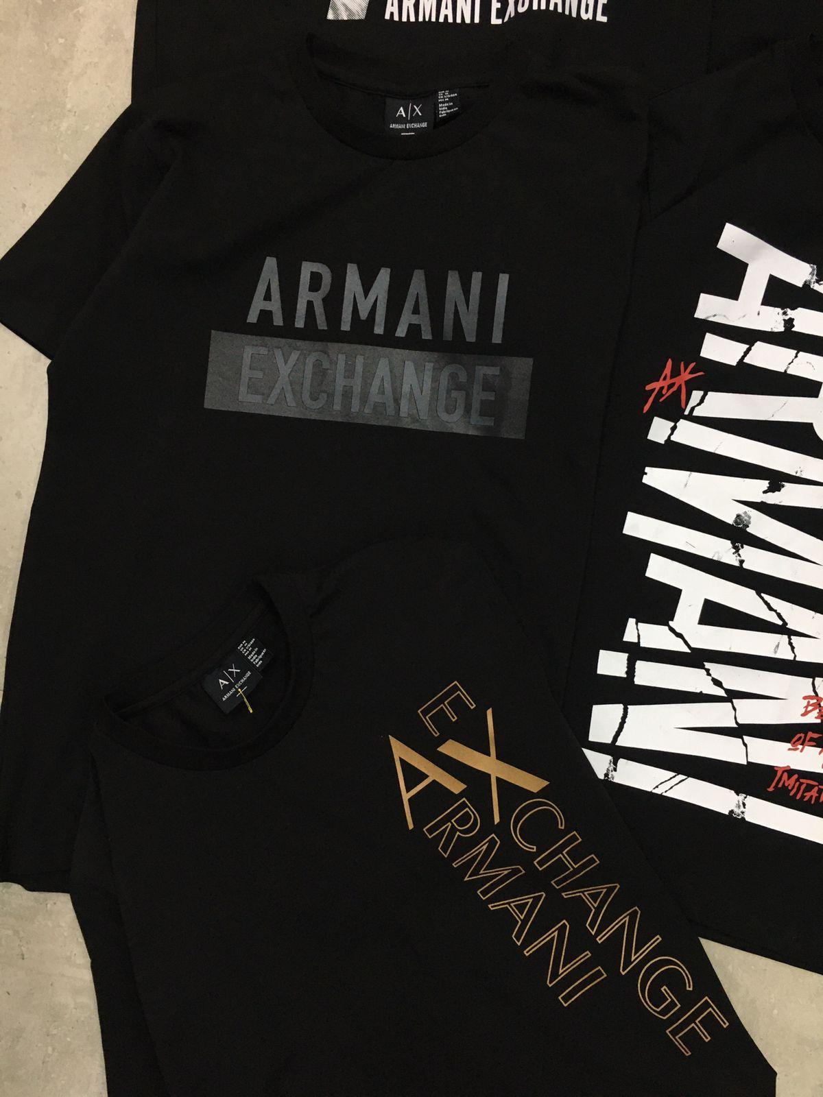 FIRST COPY ARMANI COTTON LYCRA CREW NECK T-shirts - Image 6