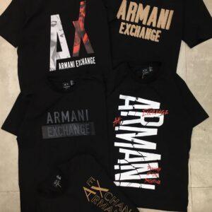 FIRST COPY ARMANI COTTON LYCRA CREW NECK T-shirts