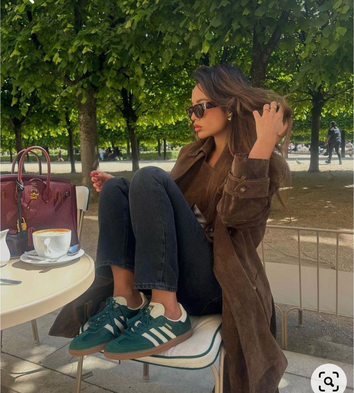 FIRST COPY Adidas Samba Og Collegiate Green For Woman - Image 3